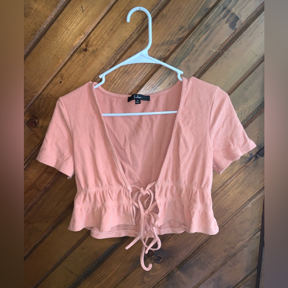 Tie Front Top